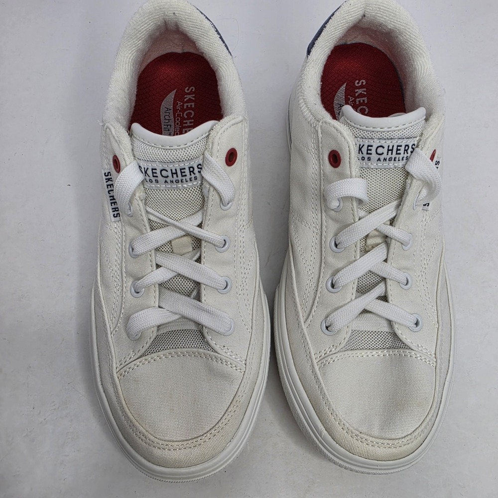 Sketchers‎ Air Cooled Archfit Los Angeles White Women's Size 8